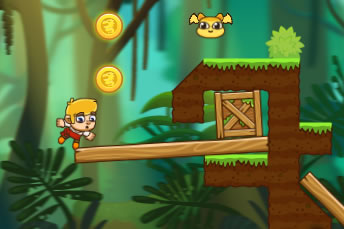 Jo & Momo: Forest Rush - Play on Bubblebox.com - game info & screenshots