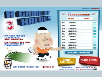 A Game of Three Halves cover