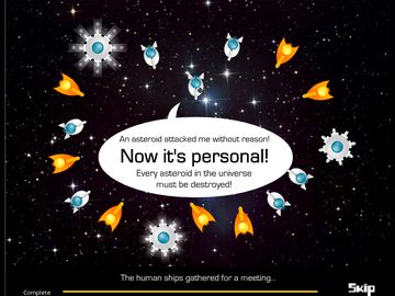 Asteroids Revenge 3 cover