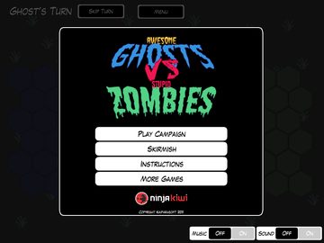 Awesome Ghosts vs Stupid Zombies cover