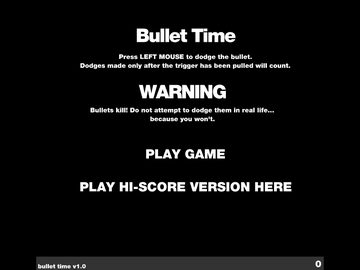 Bullet Time cover