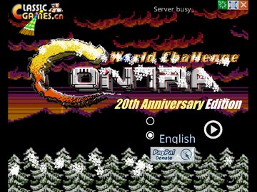 Contra 20th Anniversary cover