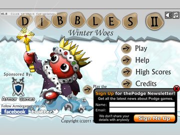 Dibbles 2: Winter Woes cover
