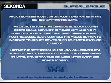 Ice Hockey Superleague cover