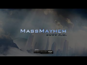 Mass Mayhem 2099 AD cover