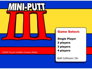 Mini Putt 3 cover