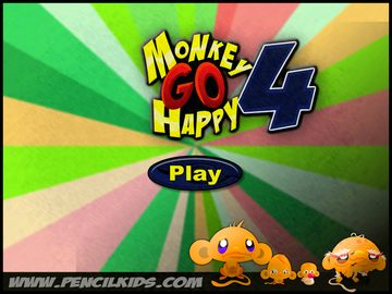 Monkey GO Happy 4 cover