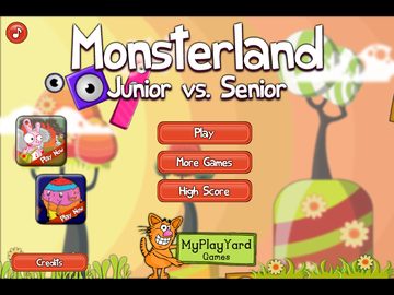 Monsterland Junior Vs Senior cover