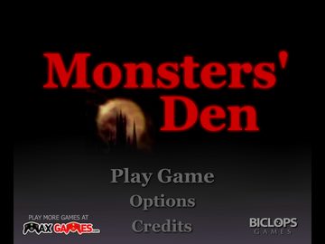 Monsters&#039; Den cover