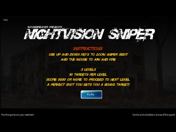 Night Vision Sniper cover