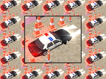 Police Car Parking cover