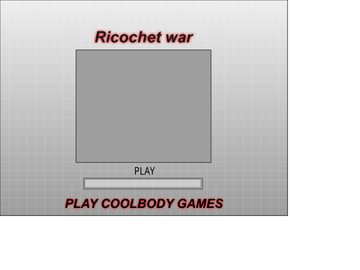 Ricochet War cover