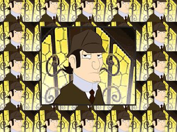 Sherlock Has a Clue cover