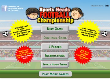 Sports Heads Football Championship cover
