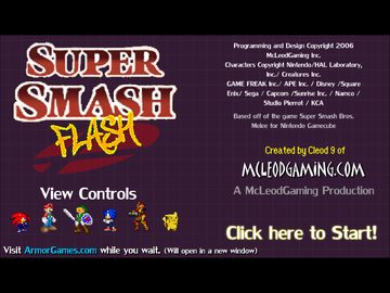 Super Smash Flash cover