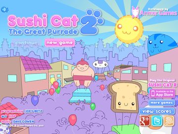 Sushi Cat 2 The Great Purrade cover