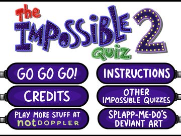 The Impossible Quiz 2 cover