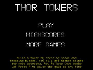 Thor Towers cover