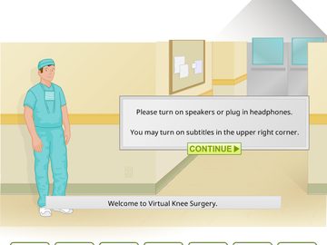 Virtual Knee Surgery cover