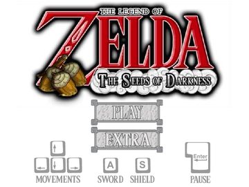 Zelda, Seeds of Darkness cover